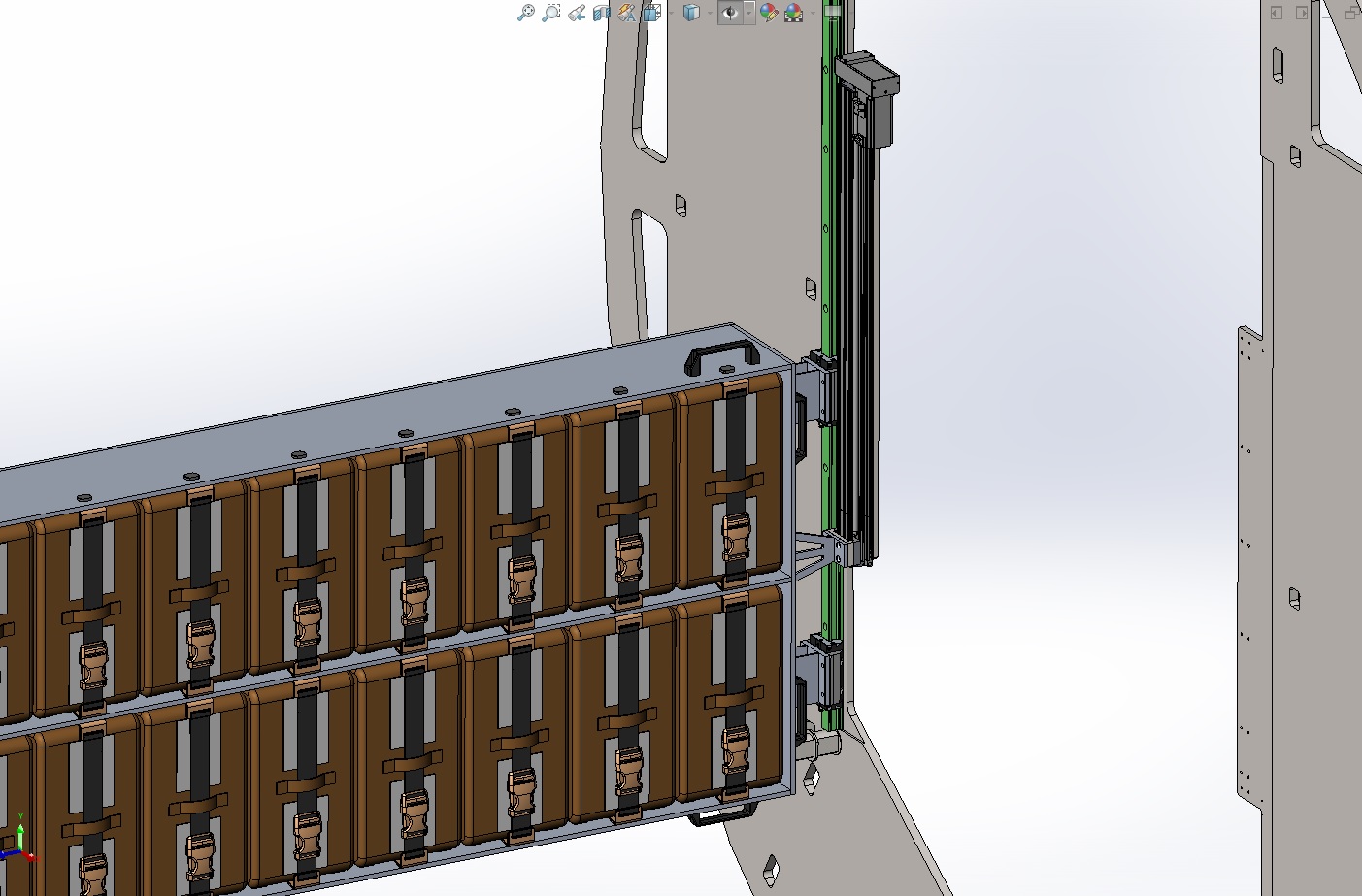 月球通道货物包装和储存